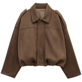 تصویر بامبر جکت جیر مدل کابوی 