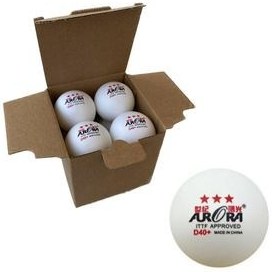 تصویر توپ پینگ پنگ ITTF های مسابقه تنیس روی میز 3 ستاره 8 قطعه را تایید کرد Aurora 