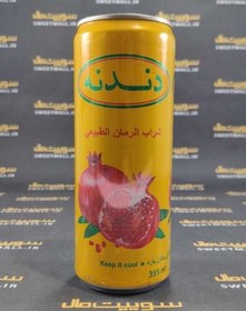 تصویر آبميوه طبيعی انار دندانه قوطی 355 ميل DANSANESH مدل Pomegrante Drink Dandanah Natural Pomegranate Drink 355ml