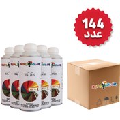 تصویر اسپری رنگ خاكستری روشن دوپلی کالر مدل 7035 Ral حجم 400 میلی لیتر مجموعه 144 عددی 