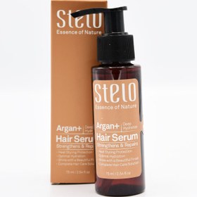 تصویر سرم موی آرگان استلو 75ml Stelo Argan+ Strengthens & Repair Hair Serum 75m 