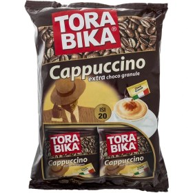 تصویر کاپوچینو ترابیکا مدل Cappuccino – کارتن 12 بسته‌ای Torabika Cappuccino Extra Choco 12 Pcs 20 Sachets