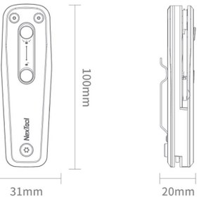 تصویر تیروکمان و چاقوی سفری شیائومی Xiaomi Nextool outdoor multi-function slingshot NE20058 