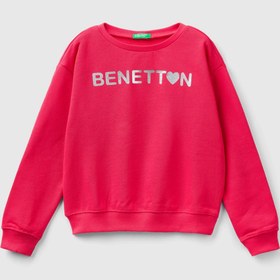 تصویر سویشرت دخترانه برند بنتتون United Colors of Benetton اصل 224P3J68C10H6 