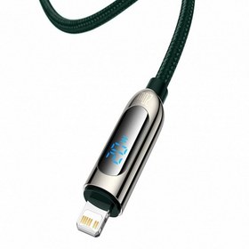 تصویر کابل تبدیل USB-C به لایتنینگ باسئوس مدل CATLSK-A01 طول ۲ متر ۲۰ وات 