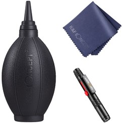 تصویر کیت تمیز کننده کی اند اف K&F Concept SKU.1694 3 in 1 Camera Cleaning Kit ( Pen + Blower + Cloth) 