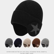 تصویر کلاه اسپورت گوشدار داخل خز 