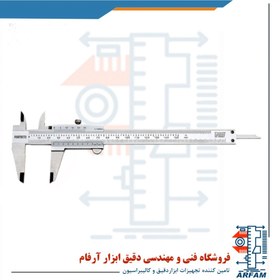 تصویر کولیس ورنیه آسیمتو 15 سانتی متر مدل 4-06-341 Asimeto Vernier Caliper Mono Block 341-06-4