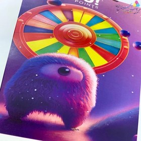 تصویر پرینت رنگی کاغذ گلاسه 