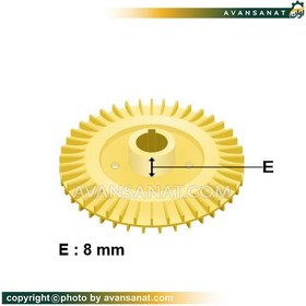 تصویر پروانه آب پخش کن برنجی پمپ 0.8 اسب محیطی لیو مدل APM60 