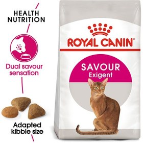 تصویر تغذیه سلامت گربه فیلین ساور اگزینت ۱۰ کیلوگرم برند royal canin Feline Health Nutrition Savour Exigent 10kg