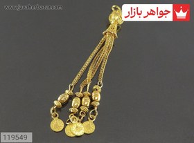 تصویر کرکوش فلزی طلایی کد 119549 