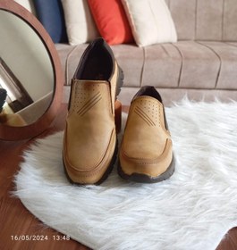 تصویر کفش مردانه طبی چرم اتاکا تبریز کشی روزمره Shoes men leathers tabriz ataka tabriz