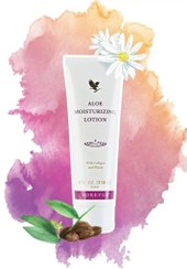 تصویر کرم آلوئه مویسترایزینگ فوراور (کلاژنساز. آبرسان و مرطوب کننده عمیق پوست) Aloe Moisturizing Lotion