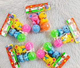 تصویر اسباب بازی تاتی و توپ ۴ عددی 
