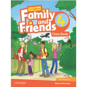 تصویر کتابAmerican Family and Friends 4،2nd Edition(فمیلی اند فرندز 4 ویرایش دوم)، آموزش زبان انگلیسی نوجوانان،General English 