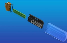 تصویر بج دزیمتر محیطی TLD مدل RH-36 