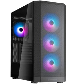 تصویر کیس کامپیوتر سیلوراستون مدل SST-FA514X SilverStone FARA 514X Black Mid-Tower Computer Case