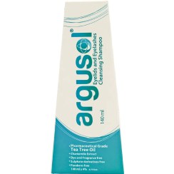 تصویر شامپو پلک و مژه آرگوسول 140 میل Argusol eyelids eyelashes shampoo 140ml