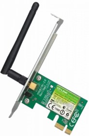 تصویر کارت شبکه بی سیم PCI Express آنتن دار تی پی-لینک مدل TLWN781ND TP-Link TL-WN781ND 150Mbps PCI Express Adapter