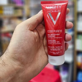 تصویر شوینده صورت ویشی VICHY مدل homme code purete 