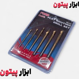 تصویر ست مته برش 6 عددی 