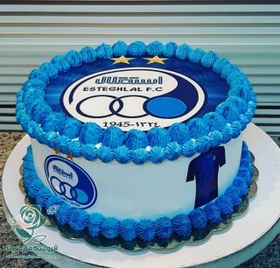 تصویر کیک تیم استقلال شماره 004 | کد: ZNB-RK2 