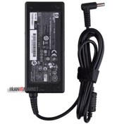 تصویر شارژر لپ تاپ اچ پی 19.5 ولت 3.33 آمپر کانکتور سر آبی 19.5V 3.33A CONNECTOR 3.0*4.5 BLUE