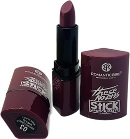 تصویر رژ لب جامد مات رومانتیک برد - 6 Romantic Bird Matte Lipstick