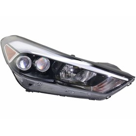 تصویر چراغ جلو توسان 2017 دو لنز- سمت راست (شاگرد) 