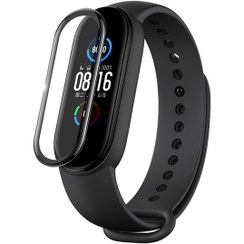 تصویر گلس سرامیکی ساعت هوشمند شیائومی Mi Band 5 Glass Screen Protector For Mi Band 5