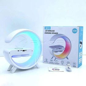 تصویر اسپیکر بی سیم مدل G11 G11LED Wireless Charger Speaker