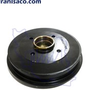 تصویر کاسه ترمز چرخ عقب با رینگ با بلبرينگ و رينگ ABS پژو ۲۰۶ ایساکو 