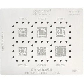 تصویر شابلون سی پی یو مدیاتک اندروید AMAOE MU:2 