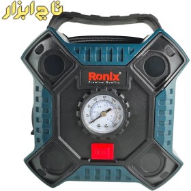 تصویر مینی کمپرسور آنالوگ فندکی رونیکس مدل RH-4263 RONIX RH-4263 Mini Air Compressor