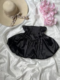 تصویر دامن ساتن کد1210 