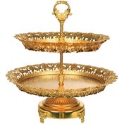 تصویر شیرینی خوری چشمه نور مدل 2 طبقه کد B8033-G 