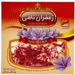 تصویر زعفران نگین نیم گرم پاکتی نامی 