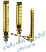 تصویر ترمومتر جیوه ای اتصال از زیر برند سیکا (0 تا 600 درجه سانتی گراد) ا Sika Industrial Thermometers Sika Industrial Thermometers