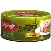 تصویر خوشبخت تن ماهی در روغن زیتون 180گرمی 