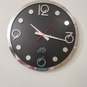 تصویر ساعت دیواری یکپارچه اعداد اصل wall clock