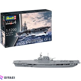 تصویر ماکت مدل ست USS Enterprise CV 6 VBG65824 REVELL 