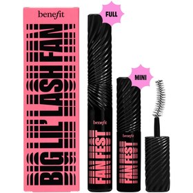 تصویر ست دوتایی ریمل پر کننده و حجم دهنده Big Lil بنفیت Big Lil' Lash Fanning & Volumizing Mascara Set | Benefit Cosmetics