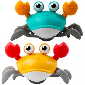 تصویر اسباب بازی سنسوری خرچنگ مدل CUTE CRAB CUTE CRAB sensor toy