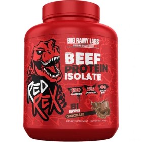 تصویر پروتئین ایزوله بیف red rex بیگ رامی | BIG RAMY LABS RED REX 100% BEEF PROTEIN ISOLATE 