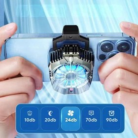 تصویر فن خنک کننده موبایل BUKU DG-006 BUKU DG-006 Mobile Cooling Fan