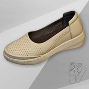 تصویر کفش طبی زنانه سارینا سایز ۳۷ رنگ سفید 