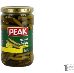 تصویر خیارشور ویژه 650 گرمی - پیک PEAK 