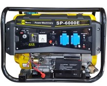 تصویر موتور برق سان پاور مدل SP6000E ظرفیت ۲.۸ کیلووات بنزینی تک فاز 