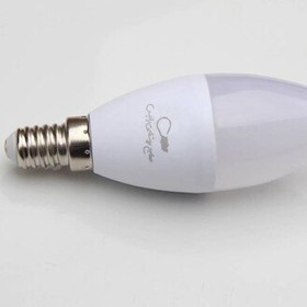 تصویر لامپ 8 وات ال ای دی اشکی لوستر زانیس با 18 ماه ضمانت نور سفید آفتابی نچرال 